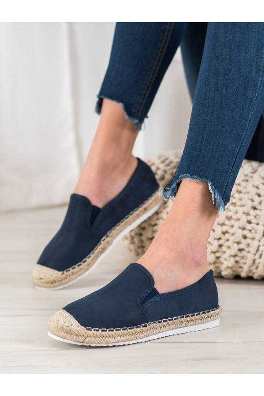Semišové espadrilky TF-31N  - 2 Semišové espadrilky TF-31N  - 2