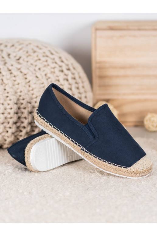 Semišové espadrilky TF-31N  - 4 Semišové espadrilky TF-31N  - 4