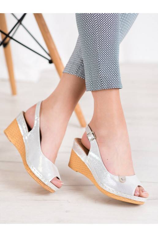 Trblietavé sandále na platforme Trblietavé sandále na platforme