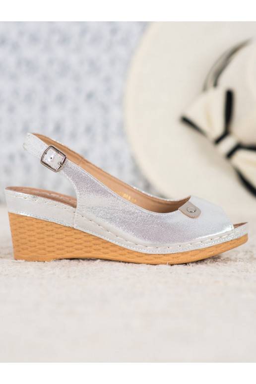 Trblietavé sandále na platforme Trblietavé sandále na platforme