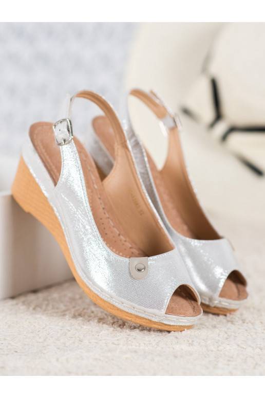 Trblietavé sandále na platforme Trblietavé sandále na platforme