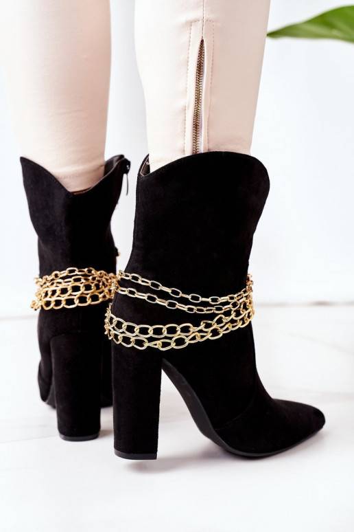 Vyhrievané čižmy na podpätku v... Vyhrievané čižmy na podpätku v...