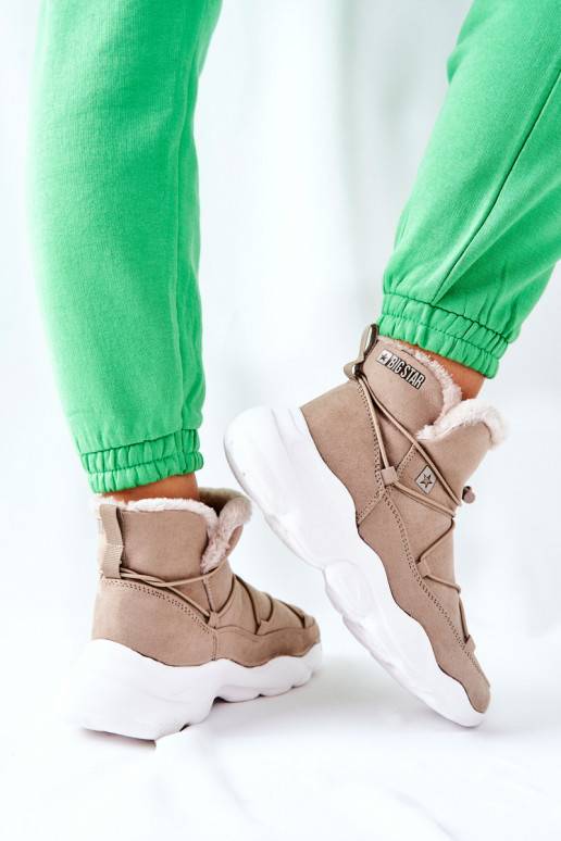 Vyhrievané snehule v béžovej farbe Vyhrievané snehule v béžovej farbe