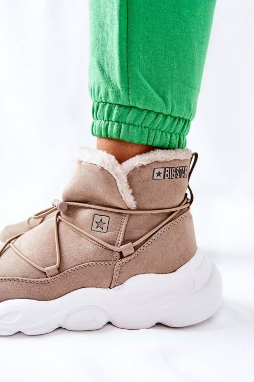 Vyhrievané snehule v béžovej farbe Vyhrievané snehule v béžovej farbe