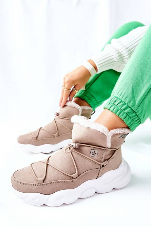 Vyhrievané snehule v béžovej farbe Vyhrievané snehule v béžovej farbe