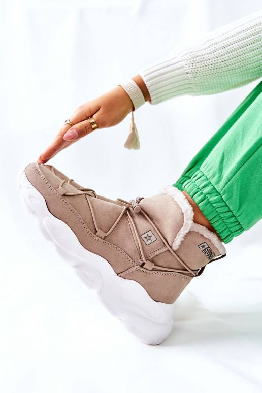 Vyhrievané snehule v béžovej farbe Vyhrievané snehule v béžovej farbe