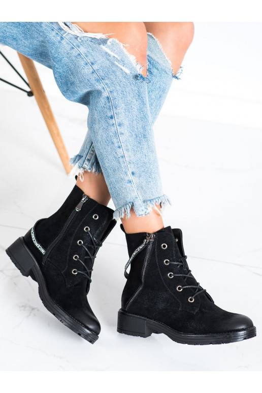 Čižmy so zdobeným podpätkom VINCEZA Čižmy so zdobeným podpätkom VINCEZA