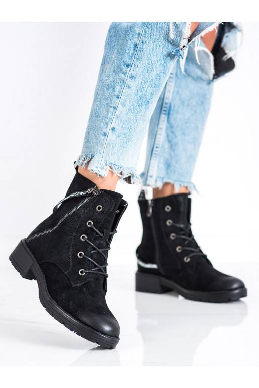 Čižmy so zdobeným podpätkom VINCEZA Čižmy so zdobeným podpätkom VINCEZA