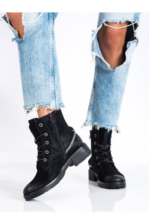 Čižmy so zdobeným podpätkom VINCEZA Čižmy so zdobeným podpätkom VINCEZA