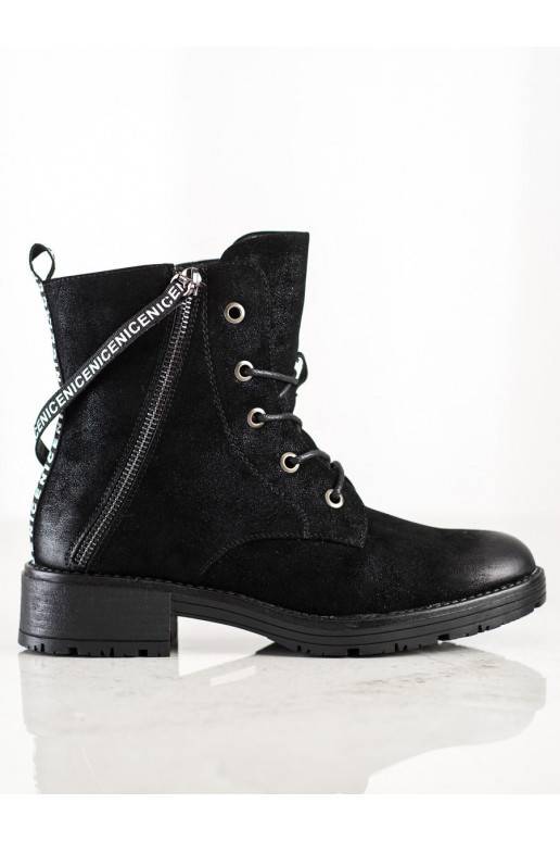 Čižmy so zdobeným podpätkom VINCEZA Čižmy so zdobeným podpätkom VINCEZA