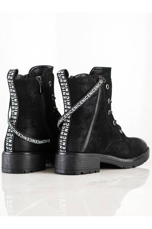 Čižmy so zdobeným podpätkom VINCEZA Čižmy so zdobeným podpätkom VINCEZA