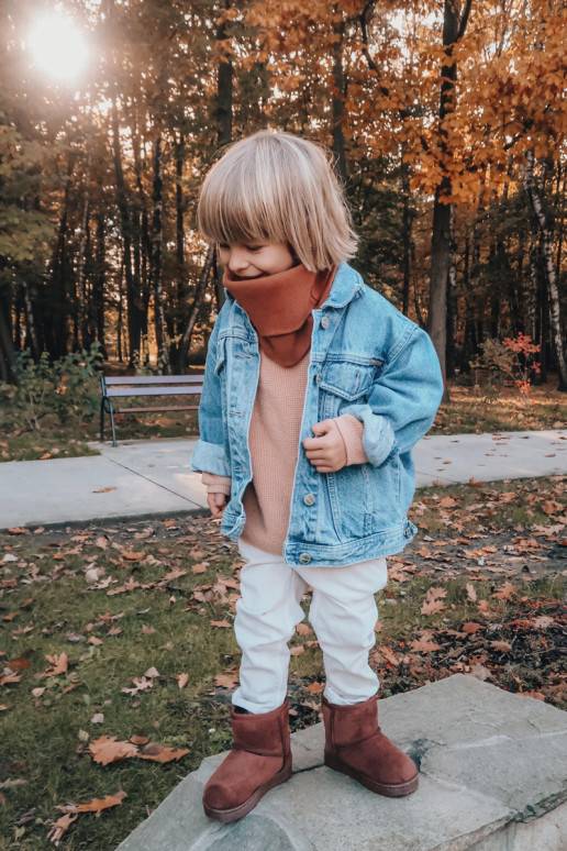 Teplé detské zimné čižmy v hnedej... Teplé detské zimné čižmy v hnedej...