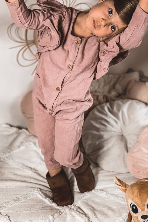 Teplé detské zimné čižmy v hnedej... Teplé detské zimné čižmy v hnedej...