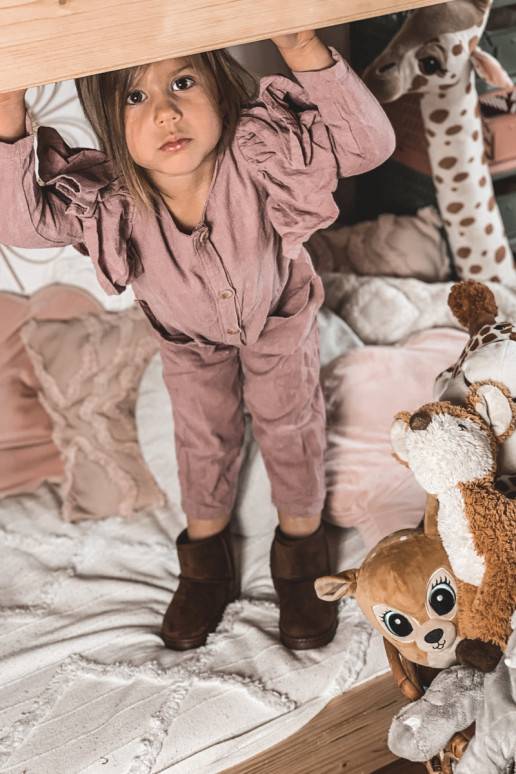 Teplé detské zimné čižmy v hnedej... Teplé detské zimné čižmy v hnedej...