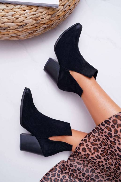 Dámske čižmy na podpätku v prírodnej...