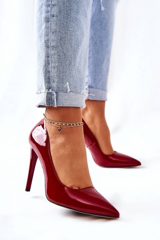 Topánky na vysokom opätku so špicatou...