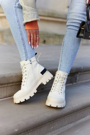 Dámske členkové čižmy vo...