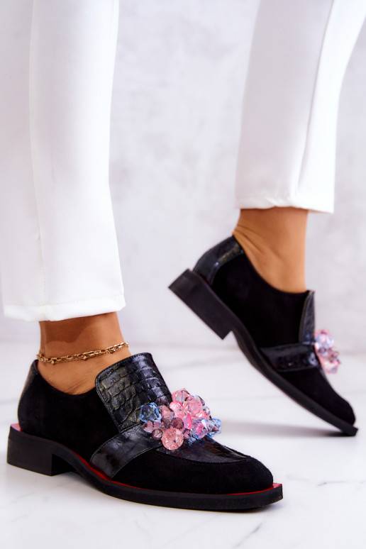 Semišové čižmy s ornamentami... Semišové čižmy s ornamentami...