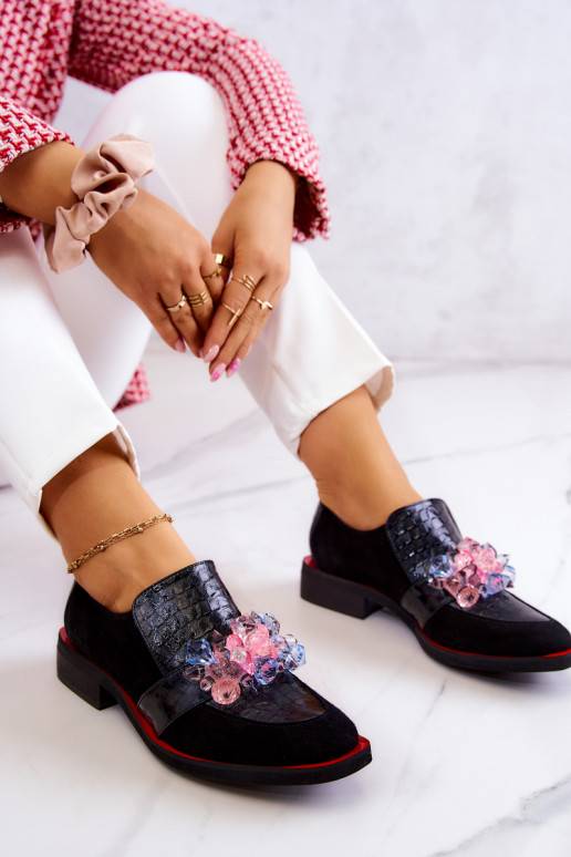 Semišové čižmy s ornamentami... Semišové čižmy s ornamentami...