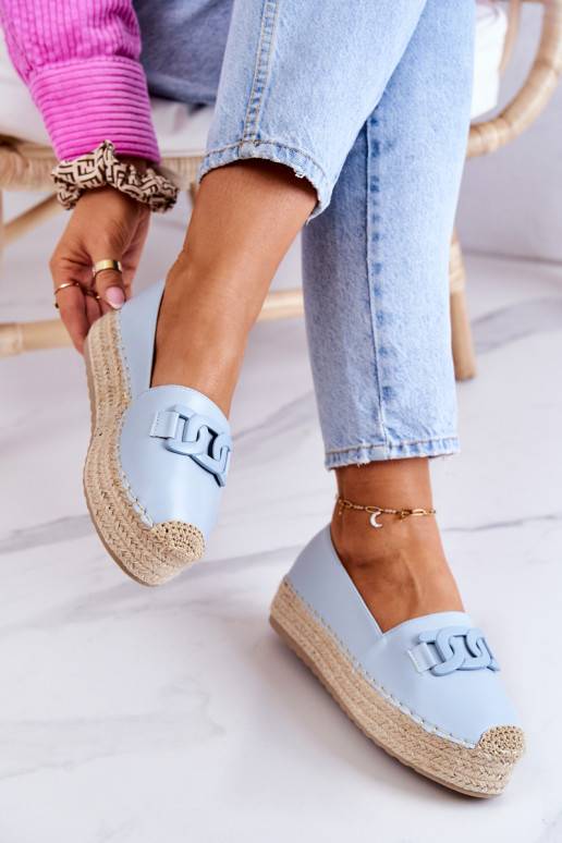 Klasické espadrilky s platformou v... Klasické espadrilky s platformou v...