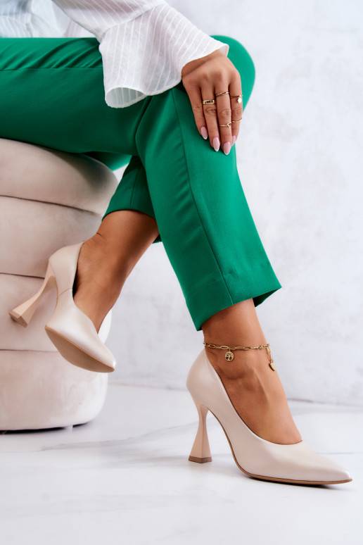 Módne topánky Topánky béžovej farby Módne topánky Topánky béžovej farby