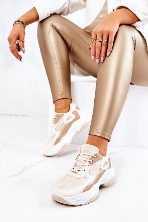 Športové topánky béžová Retroque Športové topánky béžová Retroque