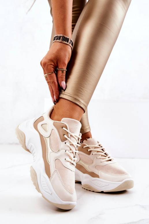 Športové topánky béžová Retroque Športové topánky béžová Retroque