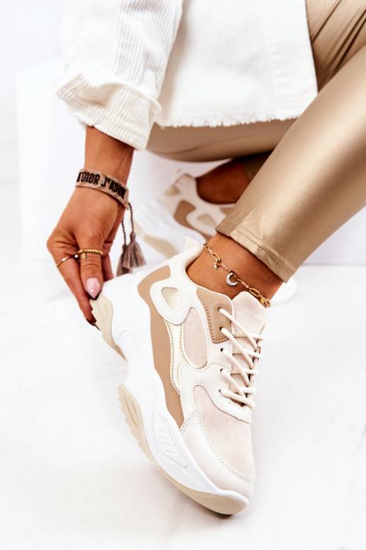 Športové topánky béžová Retroque Športové topánky béžová Retroque