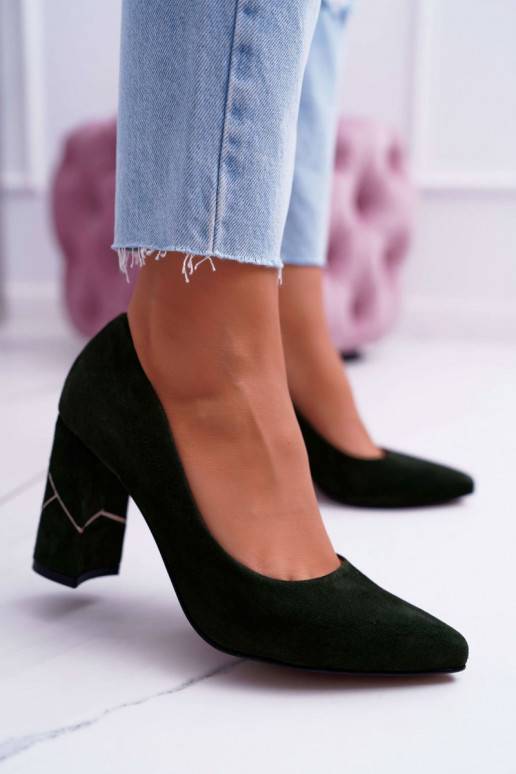 Topánky Laura Messi semišové zelené...