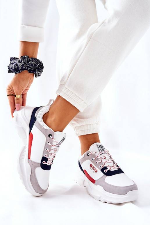 Tenisky model topánky Big Star bielej...