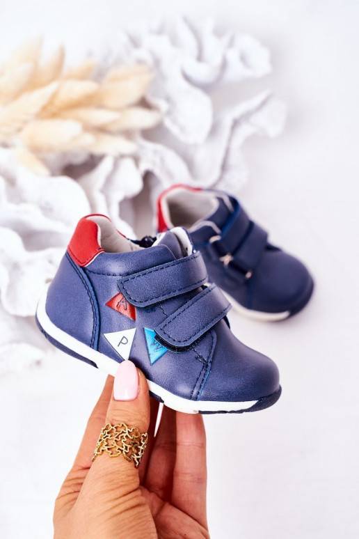 Detské topánky s nalepovacím...