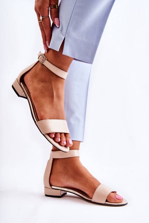 Sandále béžovej farby Shanley