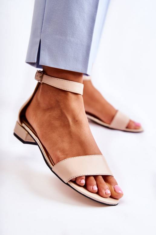 Sandále béžovej farby Shanley