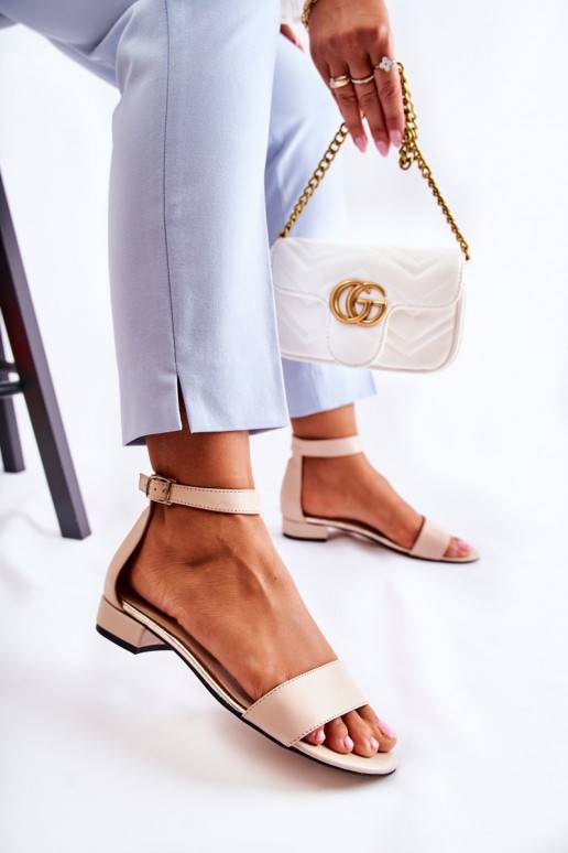 Sandále béžovej farby Shanley