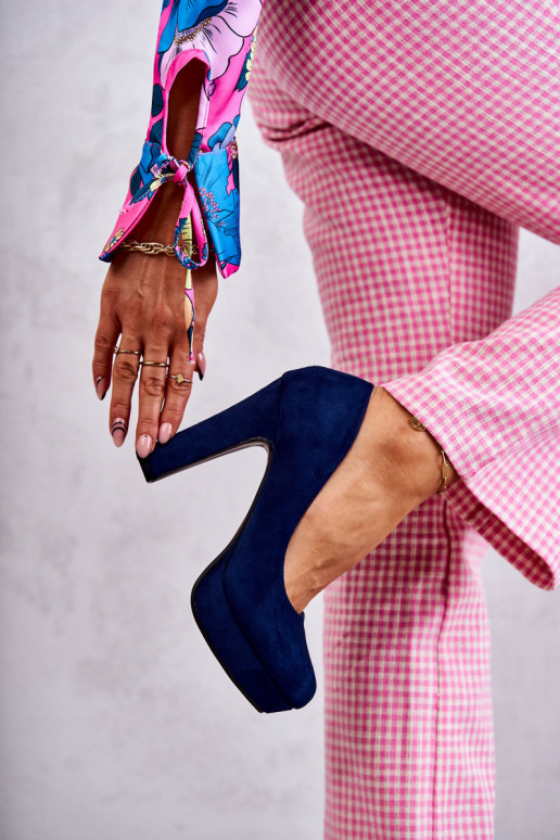 Klasický model Semišové topánky tmavo... Klasický model Semišové topánky tmavo...