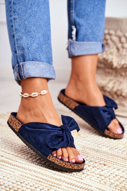 Šľapky Wendy tmavomodré Šľapky Wendy tmavomodré