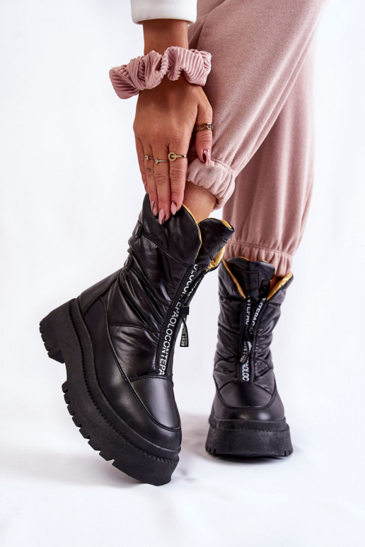 Čierne snehule so zipsom Čierne snehule so zipsom