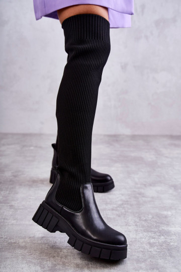 Čierne čižmy Austin 2