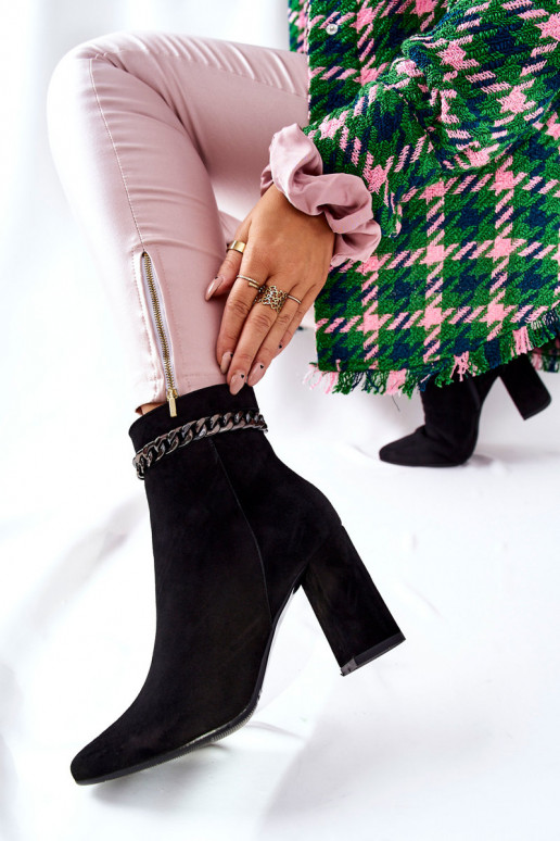 Čižmy Laura Messi čiernej farby Čižmy Laura Messi čiernej farby