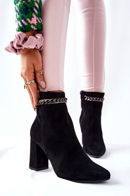 Čižmy Laura Messi čiernej farby Čižmy Laura Messi čiernej farby