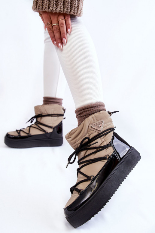 Pieskovo-čierne snehule so šnúrkami... Pieskovo-čierne snehule so šnúrkami...