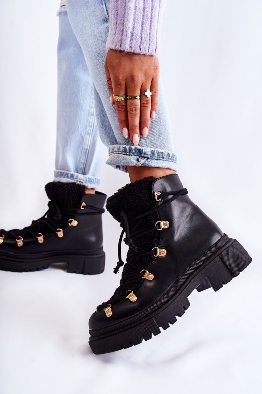 Čižmy v čiernej farbe Arisa Čižmy v čiernej farbe Arisa