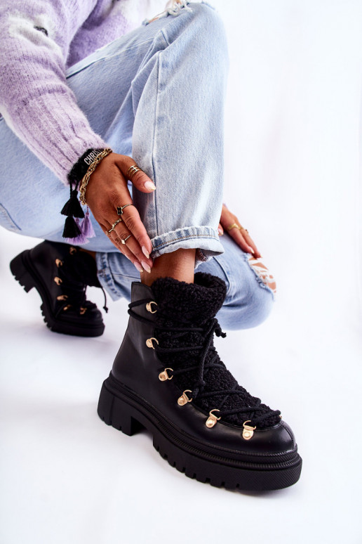 Čižmy v čiernej farbe Arisa Čižmy v čiernej farbe Arisa