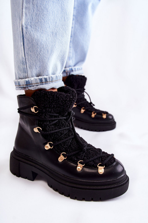 Čižmy v čiernej farbe Arisa Čižmy v čiernej farbe Arisa