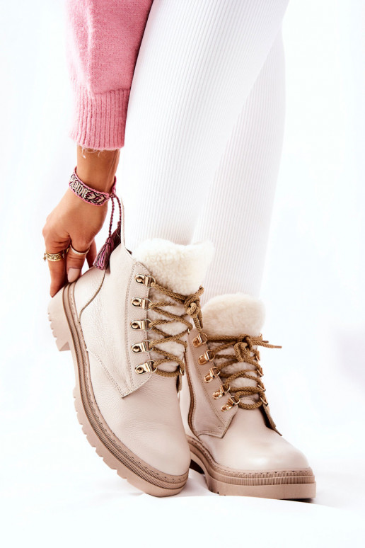 Dámske členkové čižmy Khaleni v...