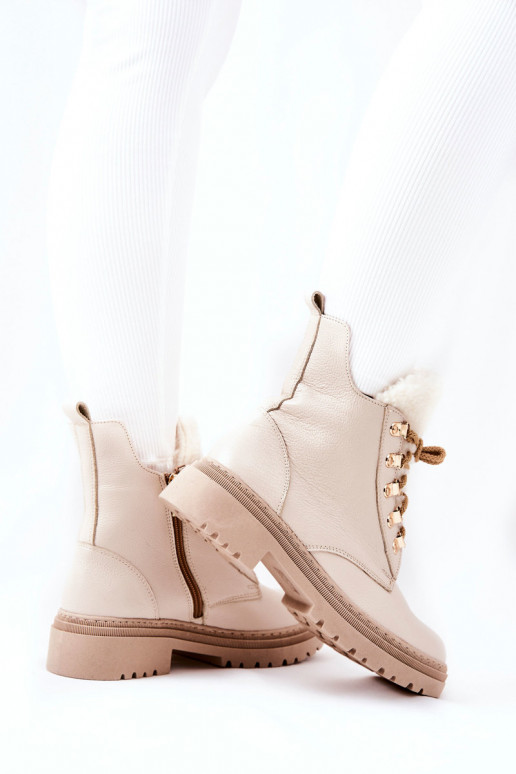 Dámske členkové čižmy Khaleni v...