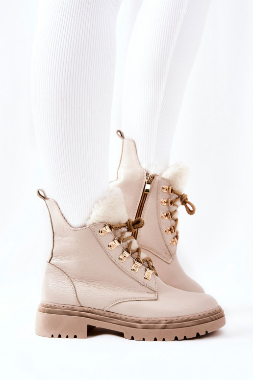 Dámske členkové čižmy Khaleni v...