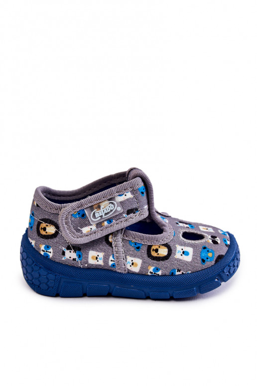 Topánky/šľapky Befado sivej farby