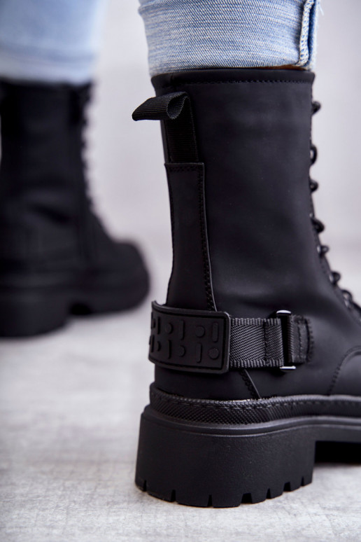 Čižmy oteplené na zips v čiernej... Čižmy oteplené na zips v čiernej...