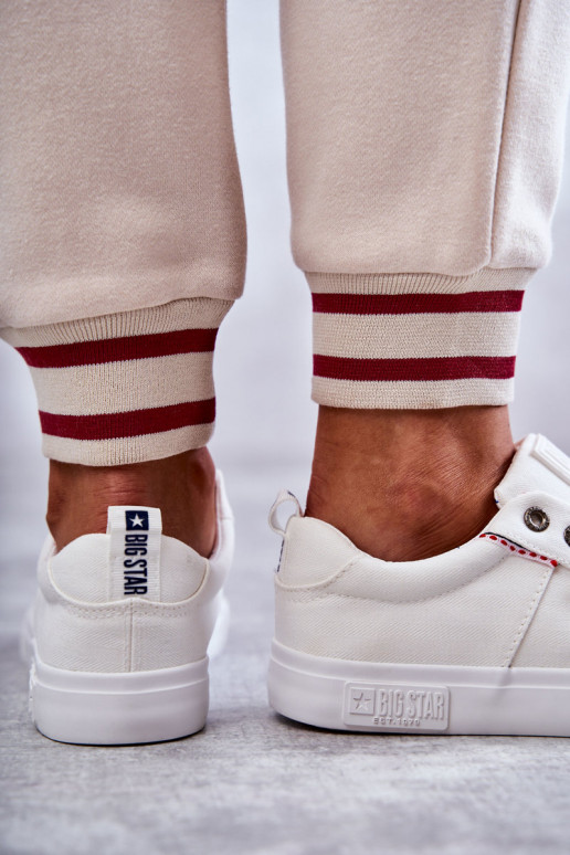 voľnočasové topánky Big Star bielej...